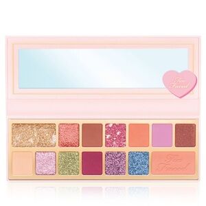 Too Faced 14 colors Pinker Times Ahead Playful Eye Shadow Palette  New in box